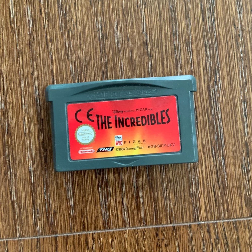 GBA The Incredibles Game Only